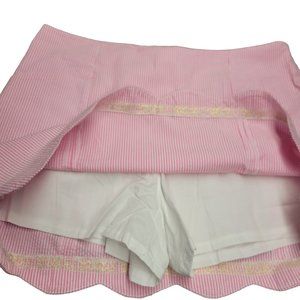 Lilly Pulitzer January Scallop Hem Skort Pink Size 8